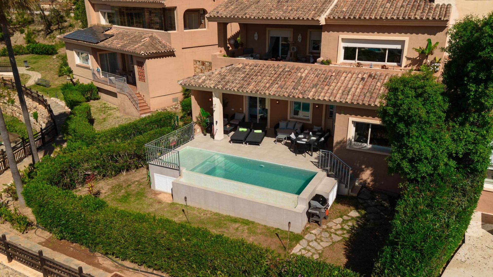 Ferienwohnung Private Heatable Infinity Pool With Sea Views In La Mairena, Marbella Sitio de Calahonda Exterior foto