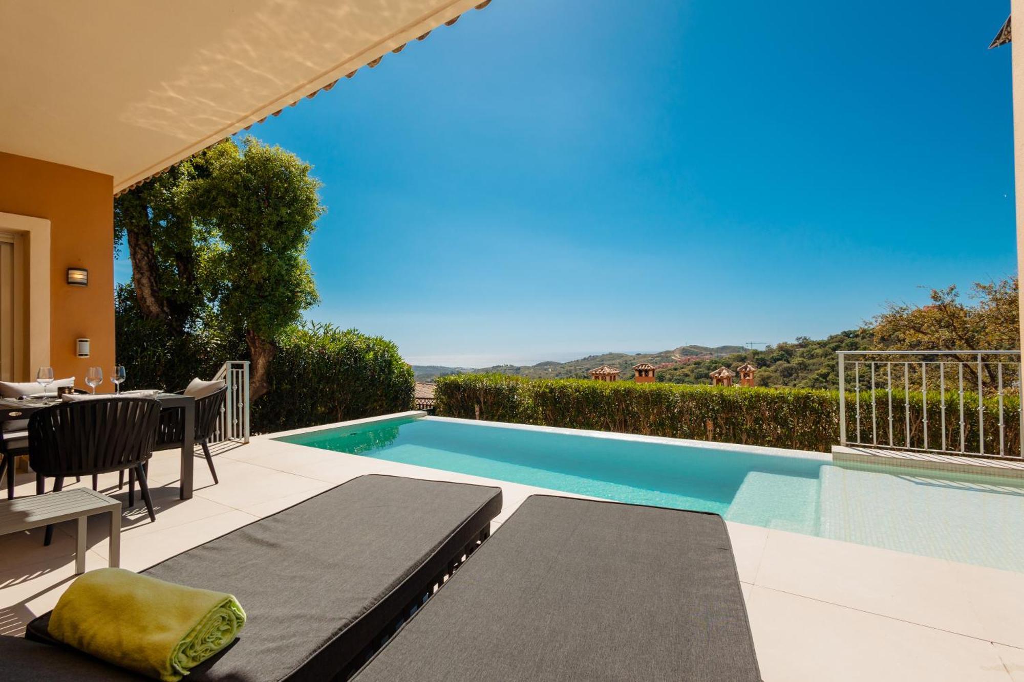 Ferienwohnung Private Heatable Infinity Pool With Sea Views In La Mairena, Marbella Sitio de Calahonda Exterior foto
