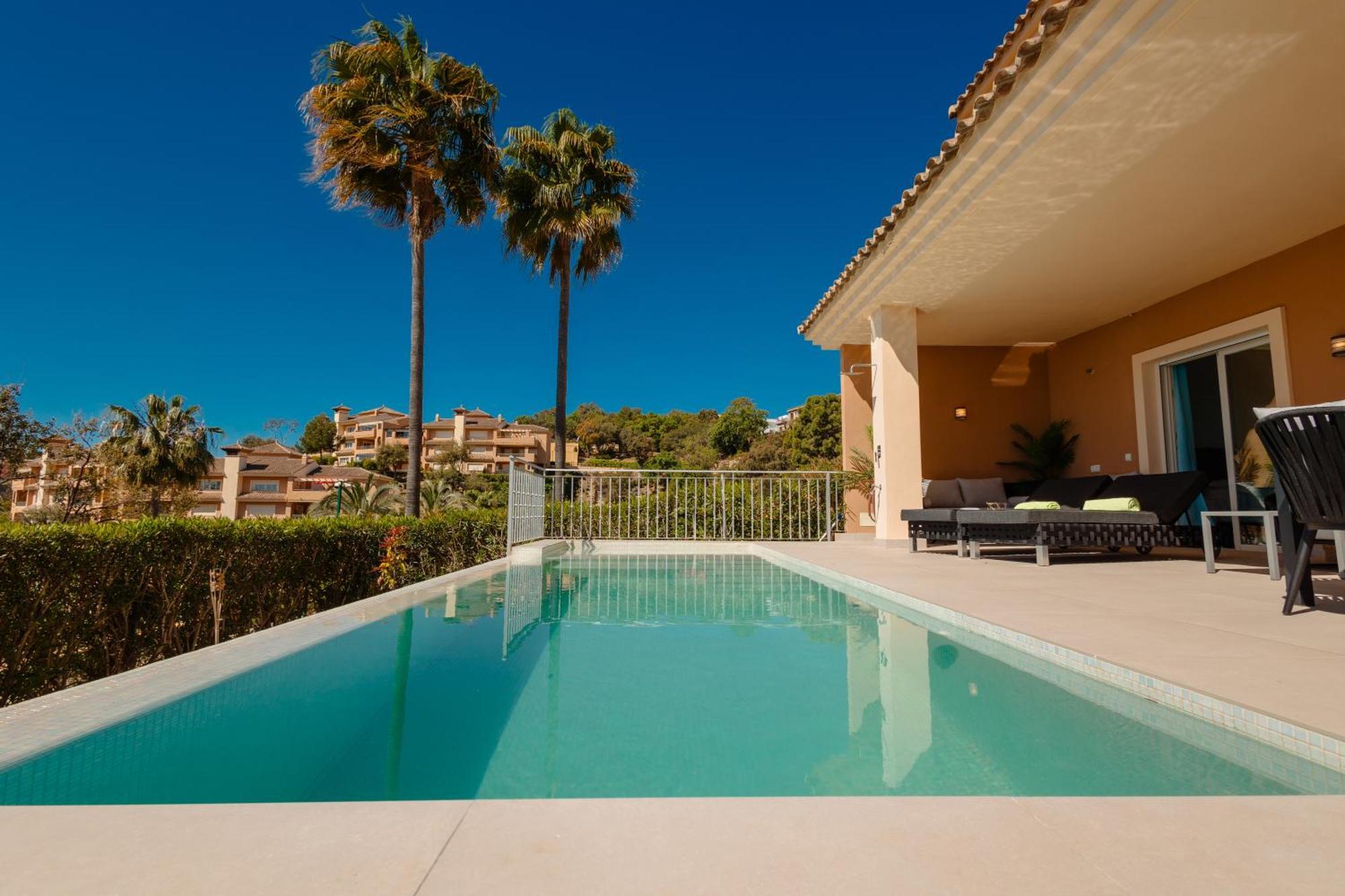 Ferienwohnung Private Heatable Infinity Pool With Sea Views In La Mairena, Marbella Sitio de Calahonda Exterior foto